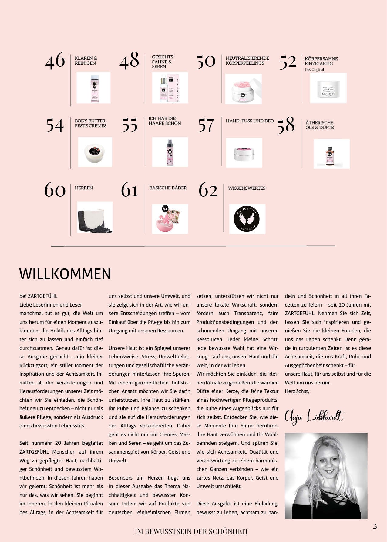 20 Jahre ZARTGEFÜHL Produktkatalog