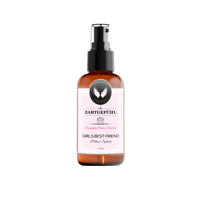 Girls Best Friend Pillow Splash in Glasflasche