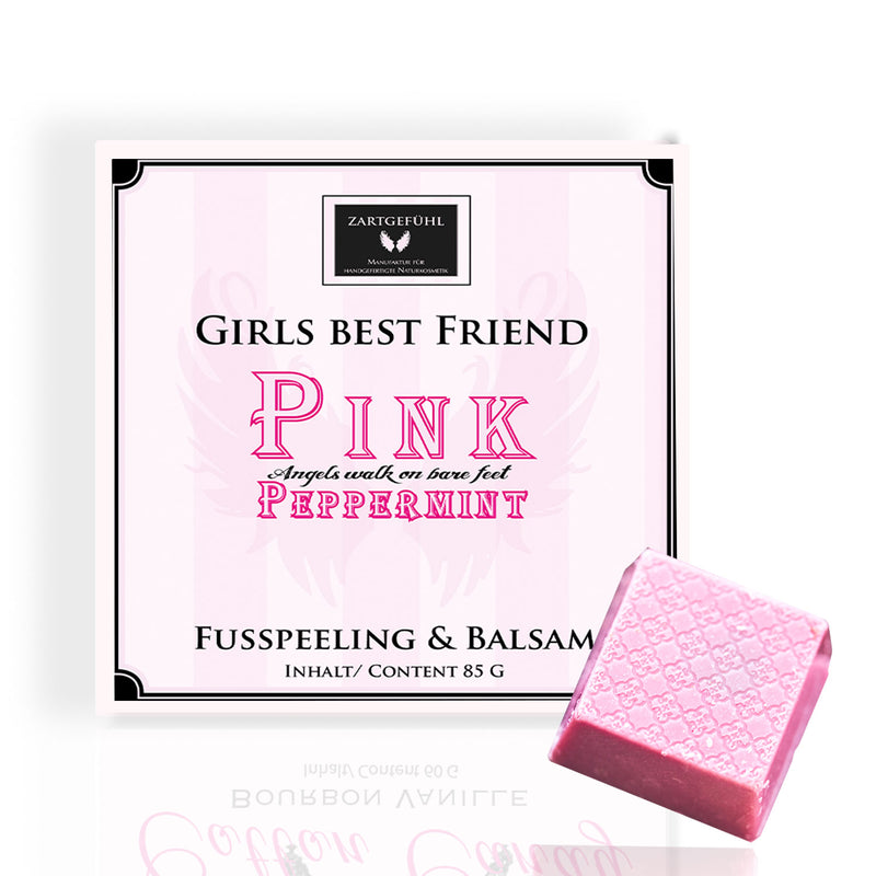 Girls Best Friend Foot Scrub and Balm 1 piece